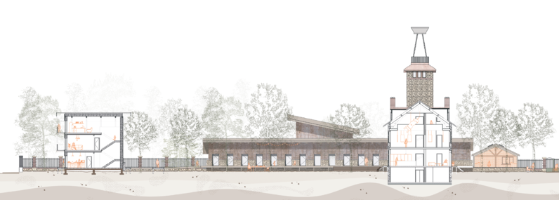 Rénovation du centre d’hébergement d’Emmaüs à Saint-Maur-des-Fossés (94) - projet lauréat 2023